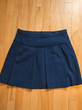 J. Crew Box Pleat Mini Skirt